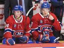 Rookie defencemen Logan Mailloux, left, and Lane Hutson have a good chance to crack the Canadiens' lineup this season, Stu Cowan writes.