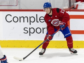 Stu Cowan: Special scrimmage for Canadiens' Cole Caufield with No. 13 Stu Cowan: Special scrimmage for Canadiens' Cole Caufield with No. 13