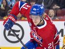 Canadiens defenceman Kaiden Guhle was limited to 70 games last season because of injuries and played only 44 games the season before that.