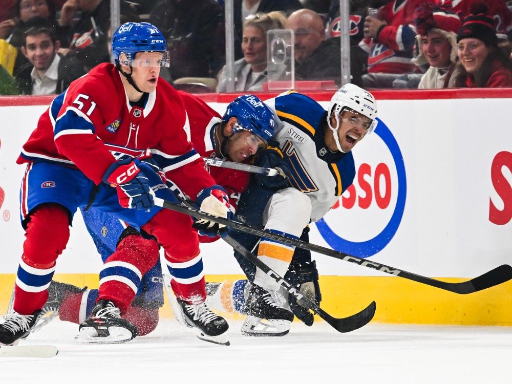 About Last Night: Canadiens bounce back with win over Blues after 4 losses | Montreal Gazette