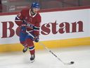 Canadiens winger Joshua Roy is