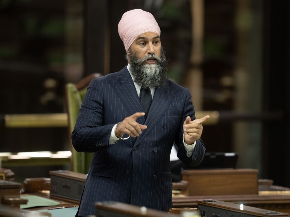 Singh says he doesn’t understand why Poilievre won’t get top security