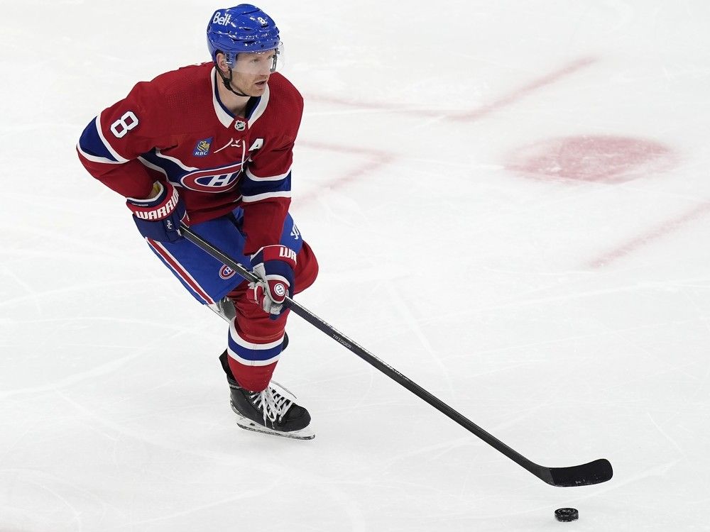 Canadiens defencemen Mike Matheson and Kaiden Guhle both injured