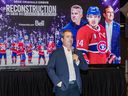 Canadiens get their first OT win of season, beating Blue Jackets 4-3 6 Montreal Canadiens owner Geoff Molson makes opening remarks prior to an advance screening of the Crave series Rebuild: Inside the Montreal Canadiens at the Bell Centre in Montreal Monday Sept. 9, 2024.