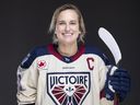 Jack Todd: Here's hoping the Victoire live up to their new moniker 5 Montreal Victoire forward Marie-Philip Poulin models her team's new jersey.