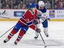 With three wins in four games, Canadiens hope they've turned the corner 3 Canadiens' Cole Caufield skates the puck past Oilers defenceman Mattias Ekholm during third period Monday night at the Bell Centre. Caufield had a nice assist on Montreal's second goal of the game.