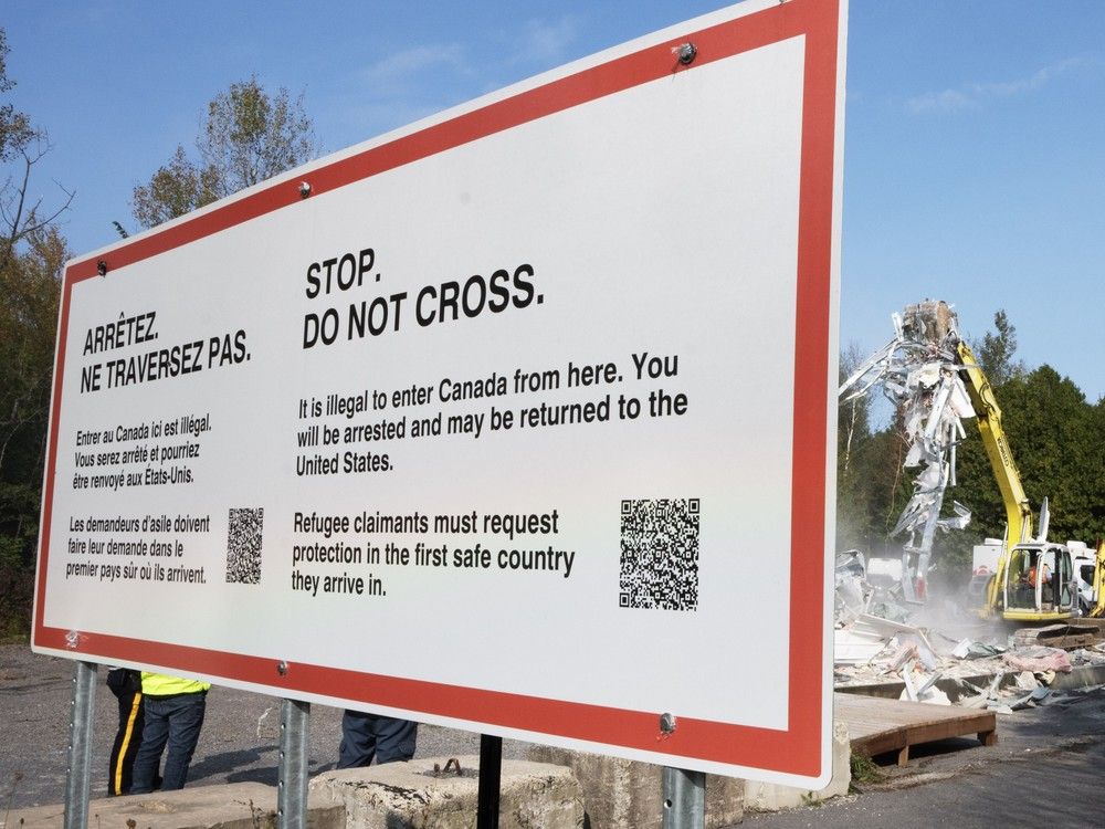 image of 트럼프의 귀환 속, RCMP가 망명 신청자 급증에 대비하다