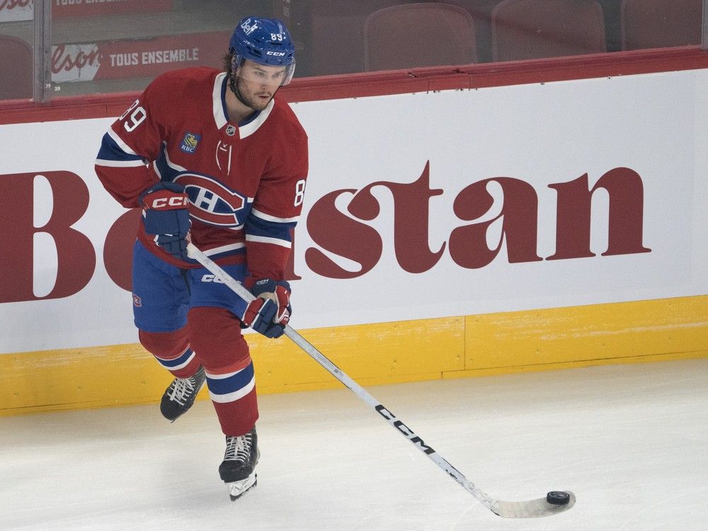 After time spent in AHL, Joshua Roy excited to be back with the Canadiens