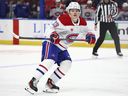 Canadiens' Cole Caufield has scored on 29.3 per cent of the shots he has taken so far this season.