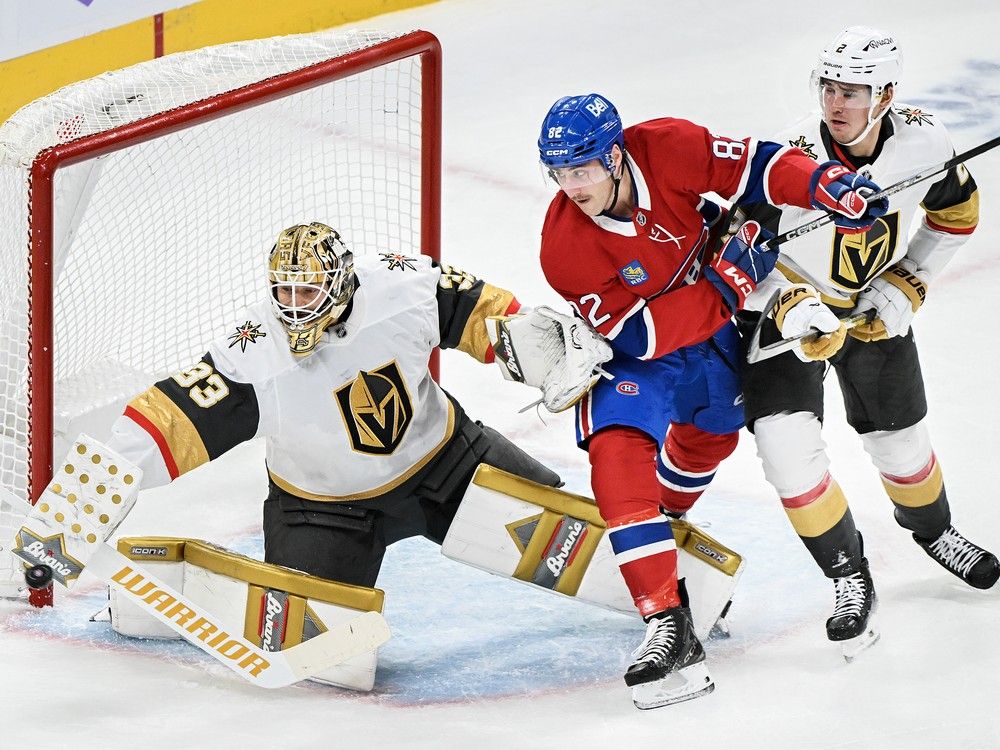 About Last Night: Five-goal second period for Vegas sinks Habs | Montreal Gazette