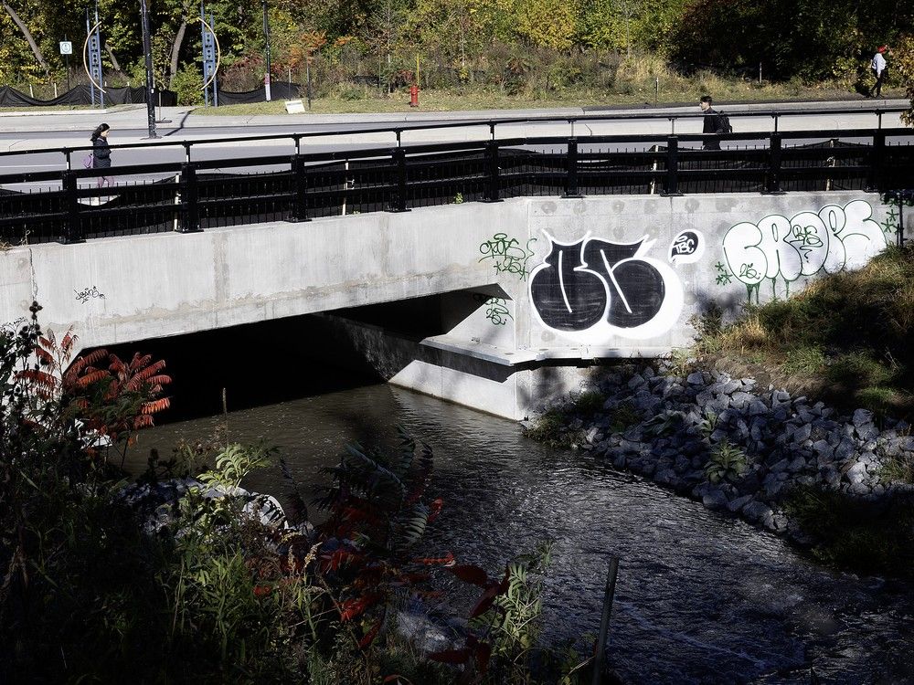 culvert over the de montigny creek