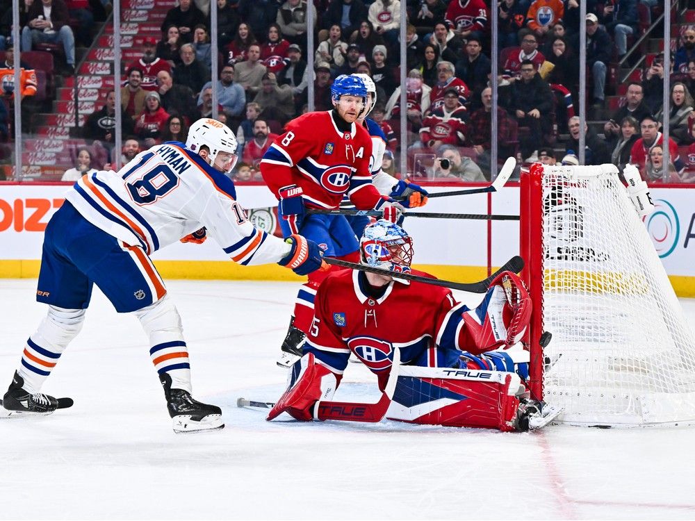 Hidden Game: Canadiens' Jakub Dobes comes up big in 4-1 victory against high-powered Oilers