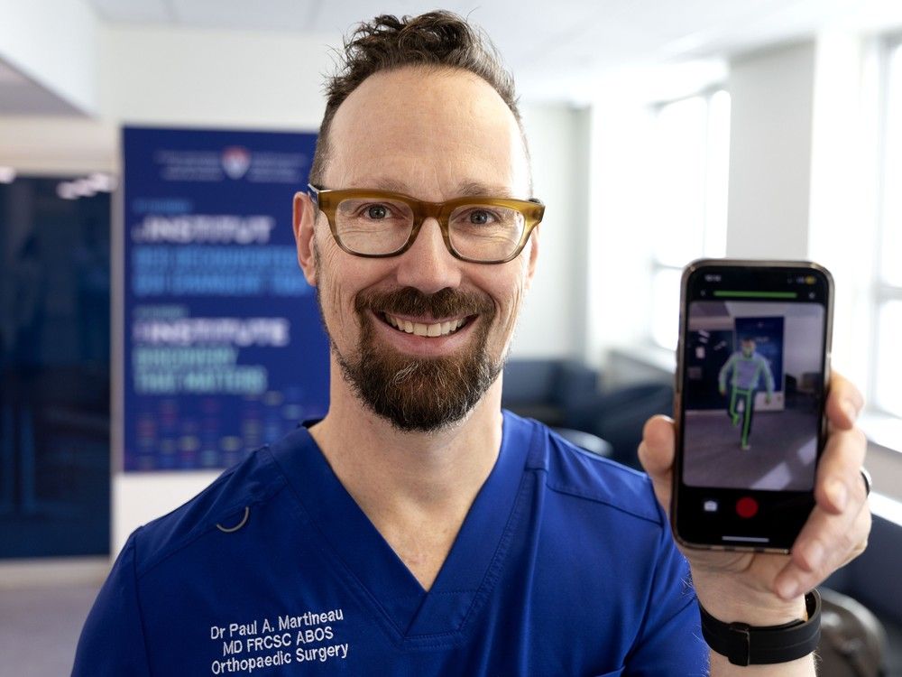  “We wanted to provide a screening tool people could use on a mobile device anywhere,” Dr. Paul Martineau says.