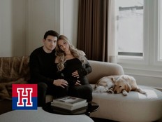 Canadien's Nick Suzuki and his wife, Caitlin Fitzgerald, announced her pregnancy on Instagram on Sunday morning, Dec. 21, 2025. “Baby girl coming this spring,” the post says. “The greatest joy of our lives, we can’t wait to meet you.” (Instagram)