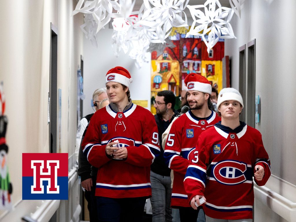 Fond memories of Canadiens' children's hospital visits | HI/O Bonus