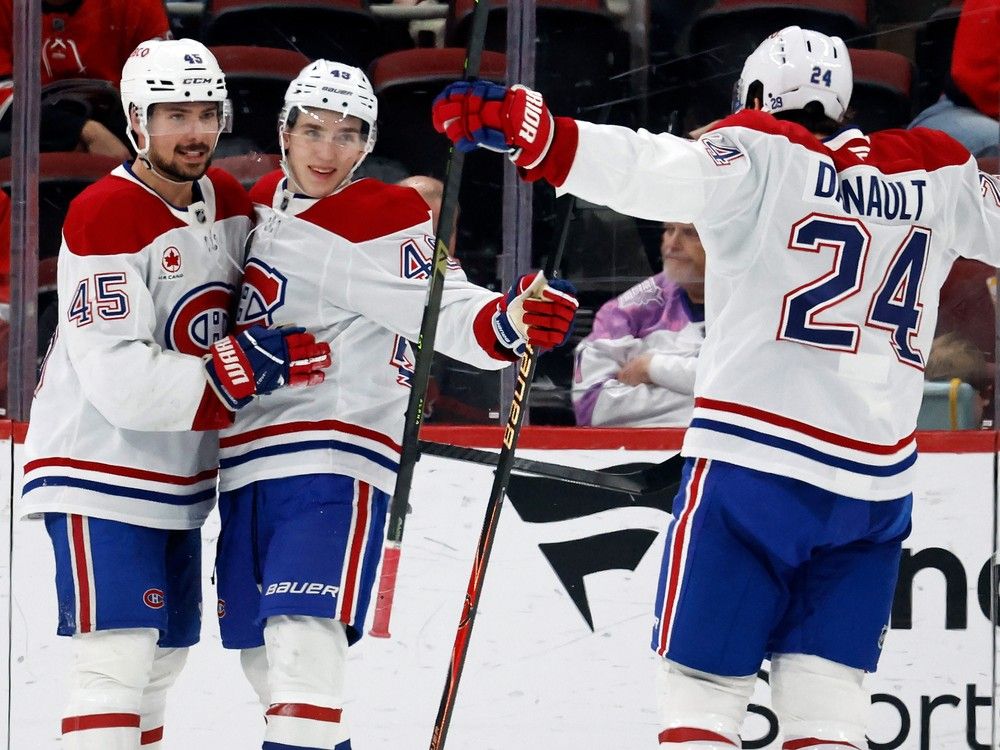 Todd: At home on the road, young Canadiens revise holiday narrative