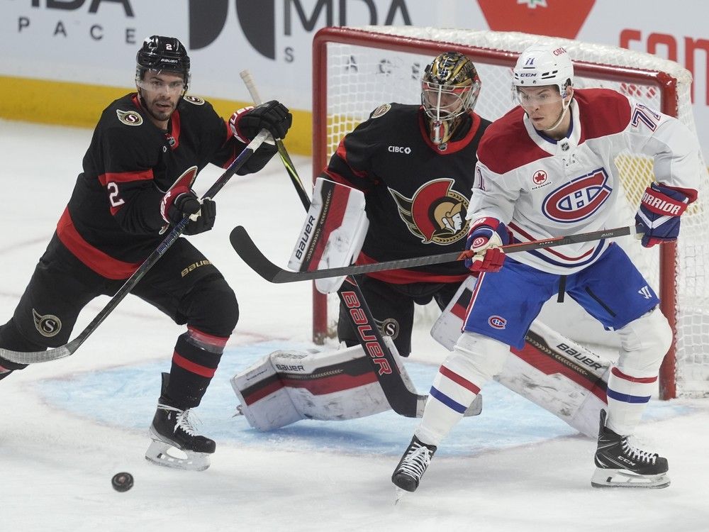 Canadiens gain an edge with internal competition, Jake Evans says
