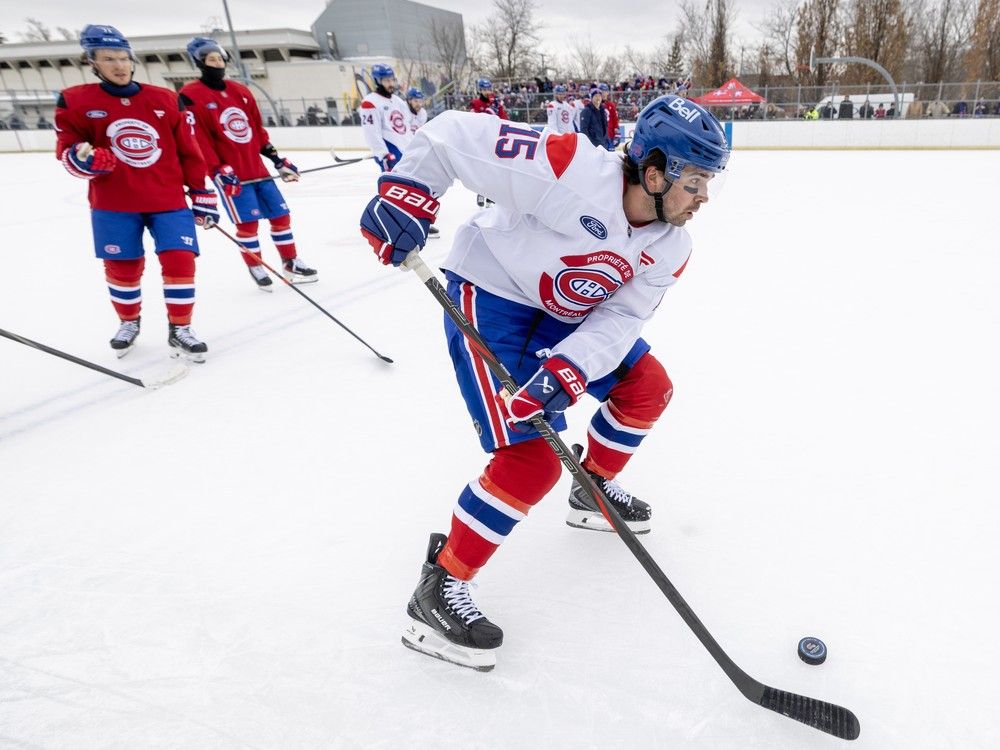 Return of winger Alex Newhook gives Canadiens a lift against Islanders
