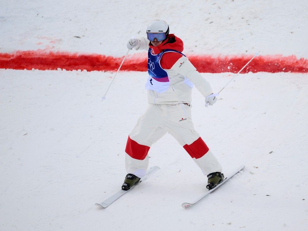 Quebec skier Mikaël Kingsbury narrowly misses Olympic moguls gold