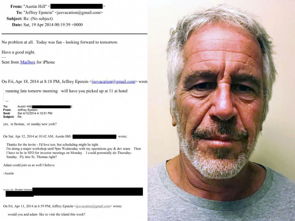 Emails show Austin Hill first contacted Epstein in March 2014, introducing himself as working on “global finance technologies based on blockchain & bitcoin infrastructures” and proposing a meeting.