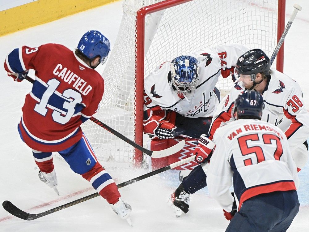 Hidden Game: Caufield scores twice, Dobes holds the fort as Canadiens finally defeat Capitals