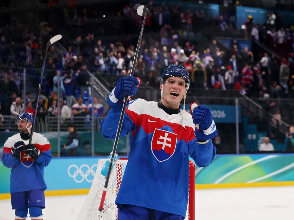 Canadiens' Juraj Slafkovsky, Slovakia surge into Olympic semifinals