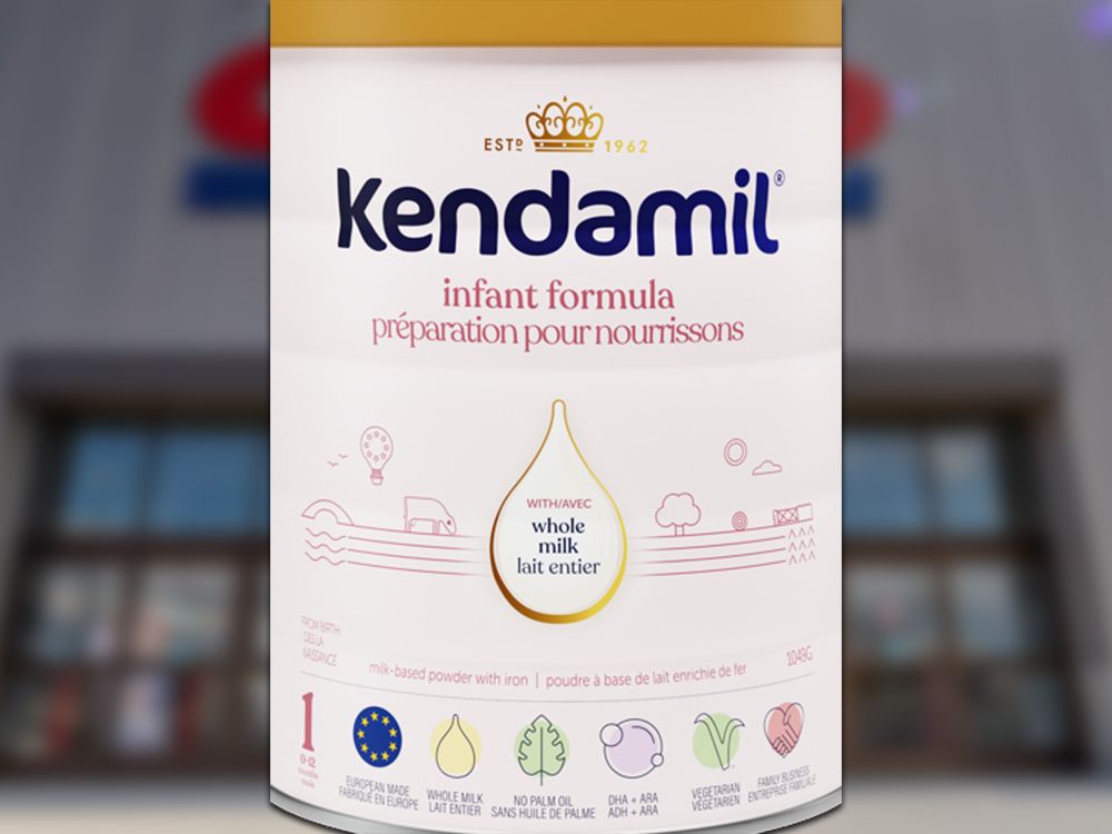 Recall issued for Kendamil baby formula sold at Costco