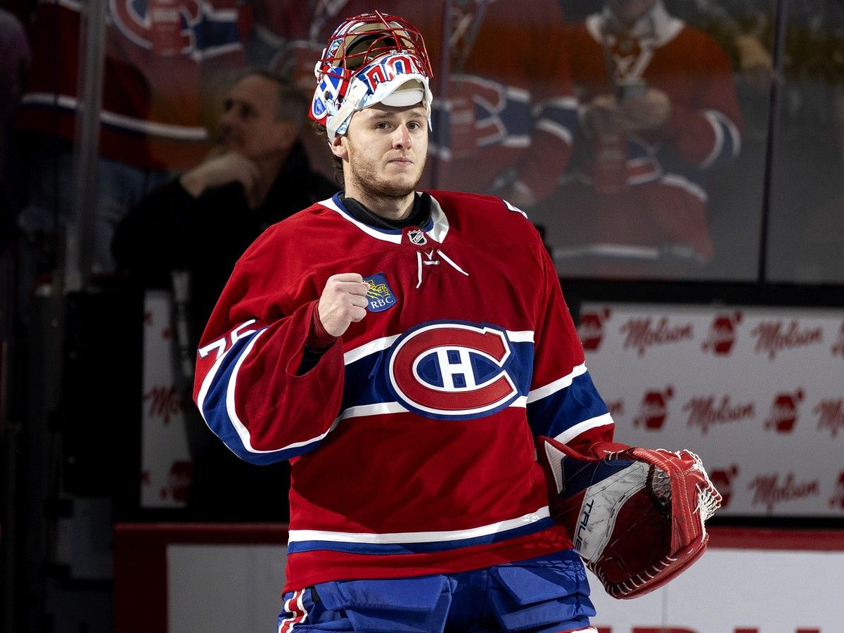 Canadiens turn back to Jakub Dobes in crucial game against Red Wings