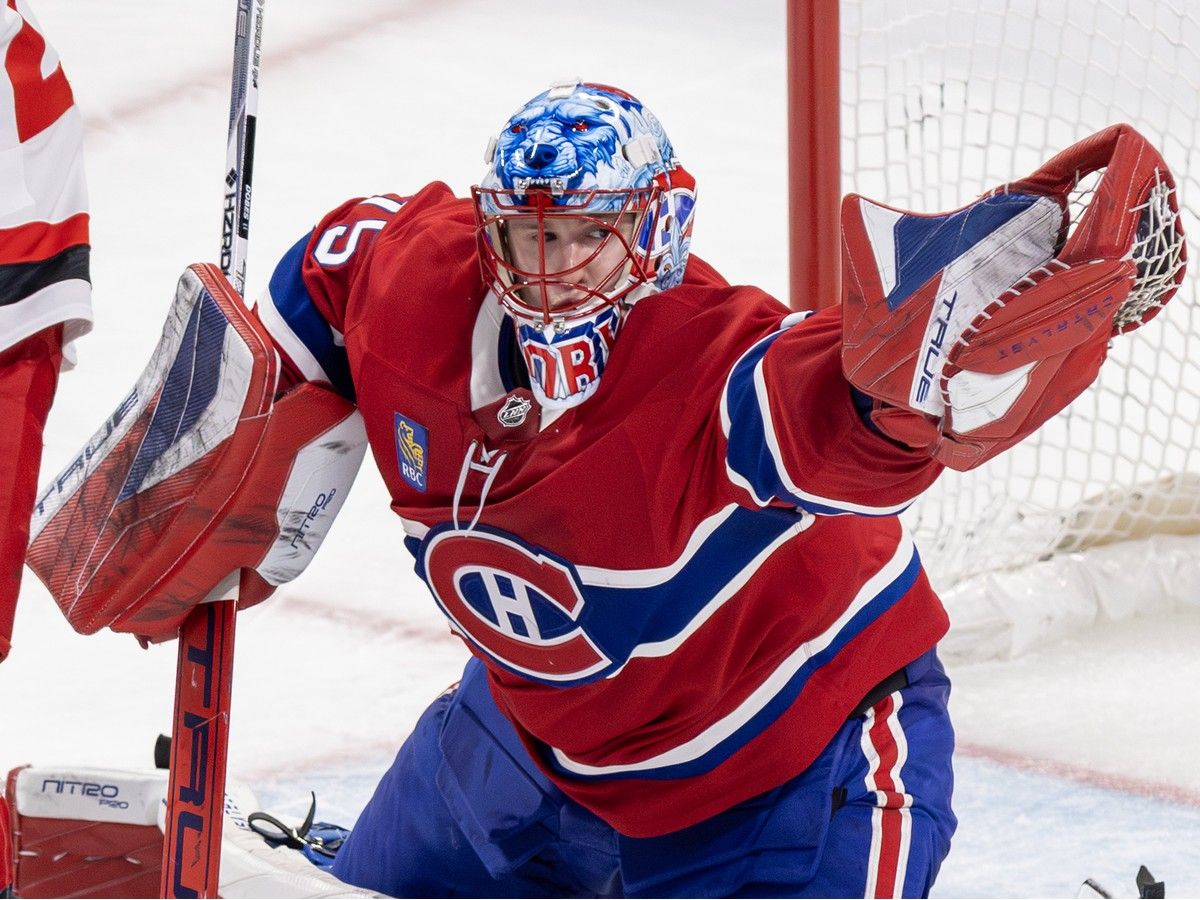 Cowan: Ça va très bien for Canadiens goalie Jakub Dobes Cowan: Ça va très bien for Canadiens goalie Jakub Dobes