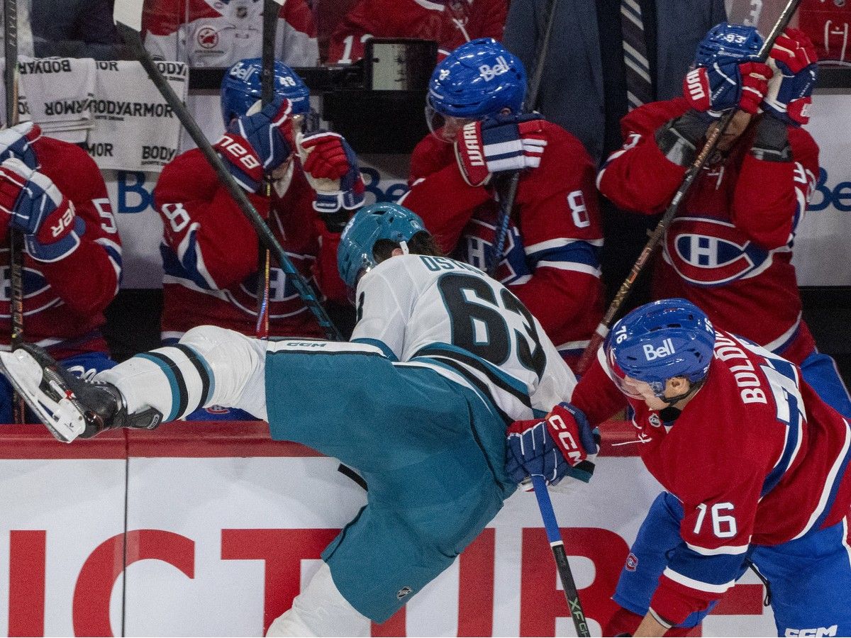 Hidden Game: Shark attack ends Canadiens' three-game winning streak