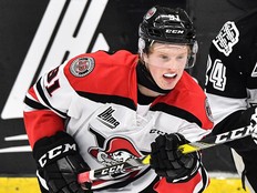 Noah Corson in game action