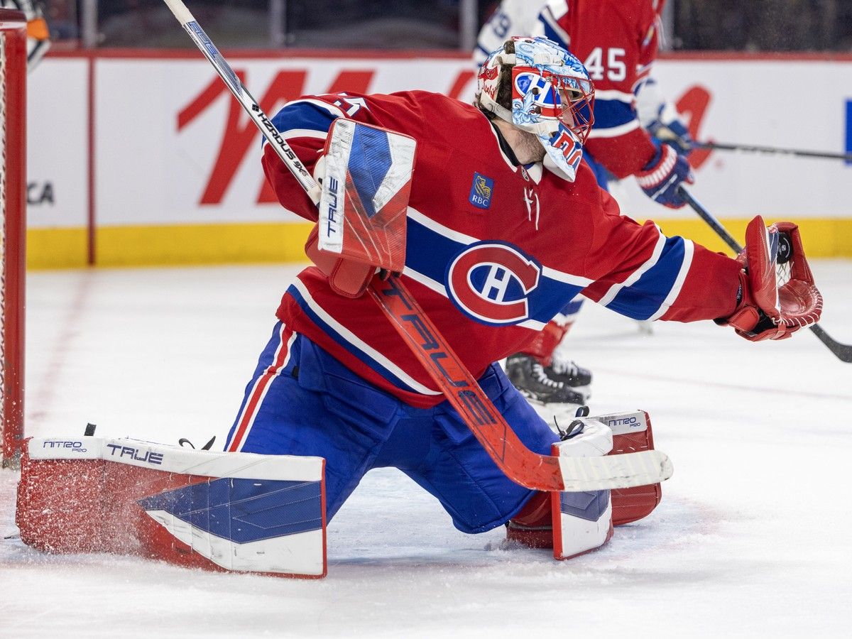 Canadiens turn back to Jakub Dobes in crucial game against Red Wings