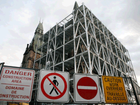 West Block of the parliamentary precinct