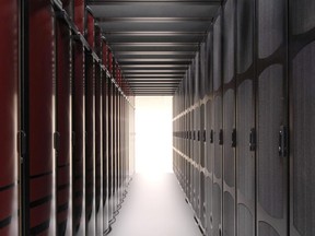 This supercomputer, named HECToR, near Edinburgh, is one of the most powerful supercomputers in Europe.