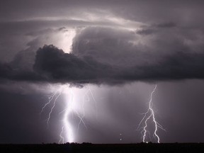 A 25-year-old woman was stuck by lightning just before her boyfriend was going to propose to her.