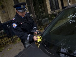 Parking tickets in Toronto