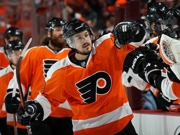 Flyers' Briere, son in traffic accident in NY - The San Diego Union-Tribune