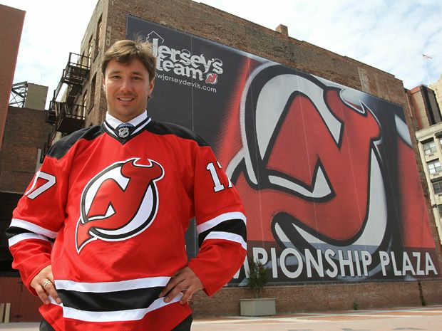 Ilya Kovalchuk of the Atlanta Thrashers poses for his 2007 NHL News  Photo - Getty Images