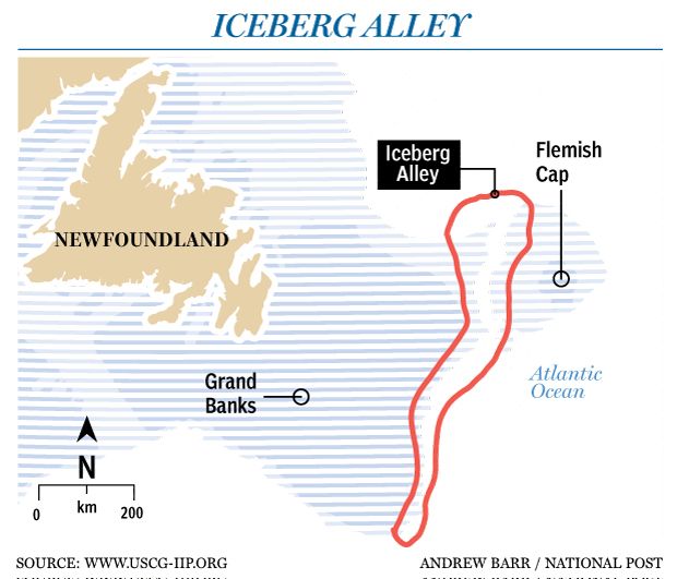 Graphic The Atlantic S Iceberg Alley National Post   Na0804 Iceberg Alley1 