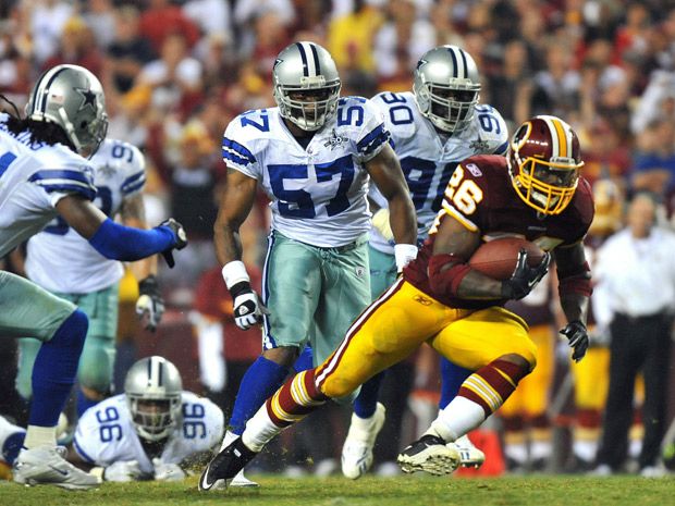 Photo: Redskins' Clinton Portis during Redskins Training Camp in