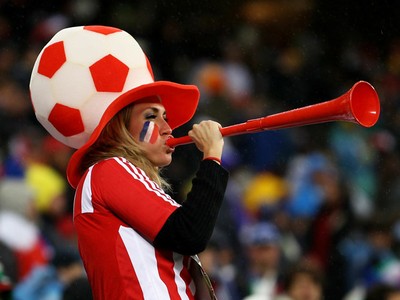 Vuvuzela-Lärm beim Eröffnungsspiel: Im Bienenschwarm von Soccer City - DER  SPIEGEL