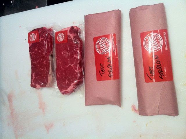 Chef's Choice Ltd. - Wrap meat very tightly in plastic wrap or