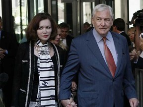 Barbara Amiel and Conrad Black make for a blog-worthy lunchtime spotting.