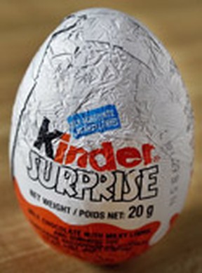 Bad surprise: Kinder recalls eggs after 63 infected with