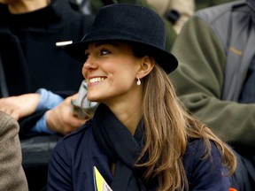 Kate Middleton, smiling