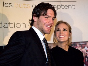 Mike Fisher and his wife Carrie Underwood will be reunited in Nashville.