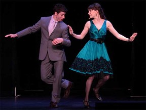 Sam Strasfeld and Catherine Walker bring supercalifragilisticexpialidocious to the stage in the Mary Poppins.