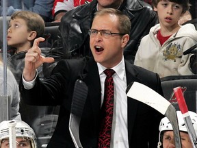 Carolina Hurricanes coach Paul Maurice.