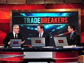 TSN's Trade Breakers™ — Bob McKenzie, Gord Miller and Darren Dreger — did not turn on each other during the network's 10 hours of trade deadline coverage.