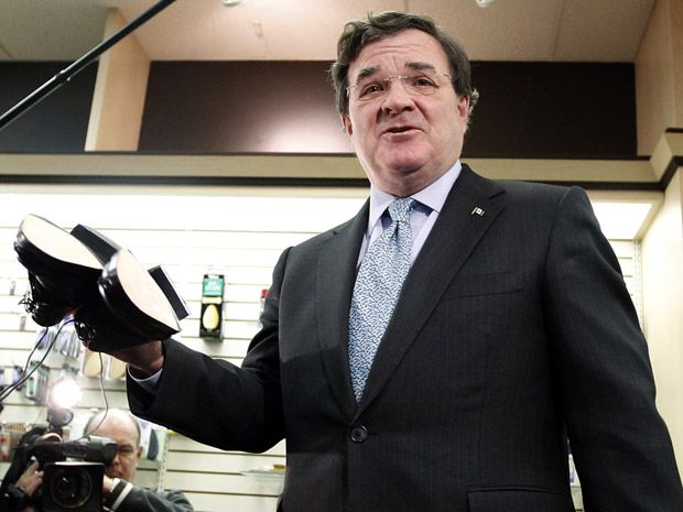 Budget - Minister Flaherty Prepares to Take Next Steps in Canada's Economic  Action Plan with New Canadian-Made Shoes